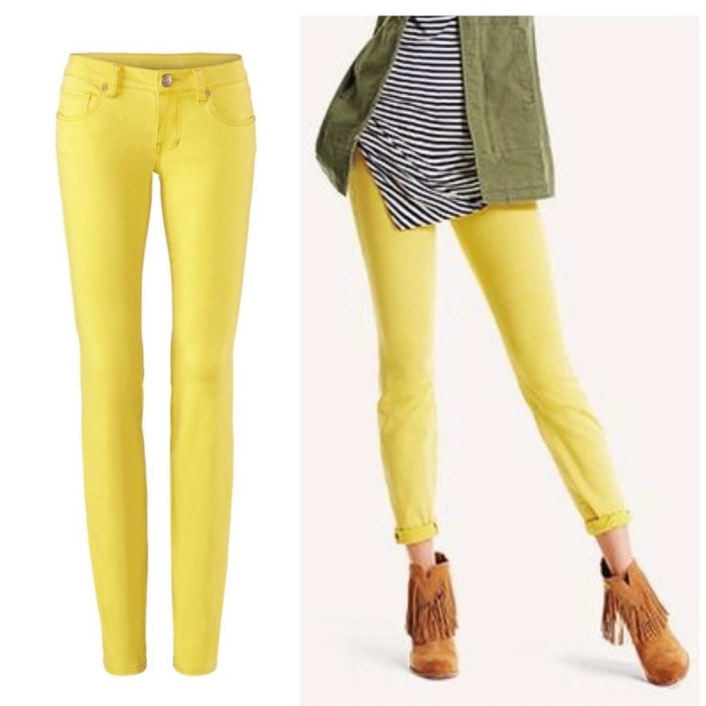 Cabi Citron Curvy Skinny Jeans Size 6 EUC